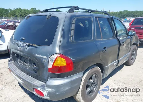 2004 Hyundai Santa Fe Gls из США, поврежденный, VIN KM8SC13D64U700460